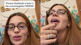 Viih Tube compartilhou situação inusitada durante depilação íntima –