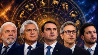 Qual é o signo dos principais candidatos à Presidência em 2026?