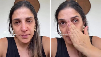Ana Carolina Oliveira, mãe de Isabella Nardoni, chora ao contar conversa com filha mais nova sobre a tragédia.