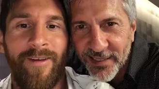 Lionel Messi e o pai, Jorge