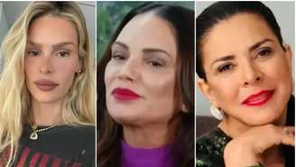 Yasmin Brunet, Luiza Brunet e Mara Maravilha
