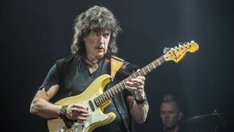 O guitarrista Ritchie Blackmore em 2016