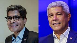 ACM Neto e Jerônimo Rodrigues estão na disputa pelo governo da Bahia