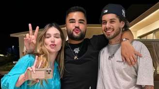 Virginia, Lucas Guedez e Zé Felipe