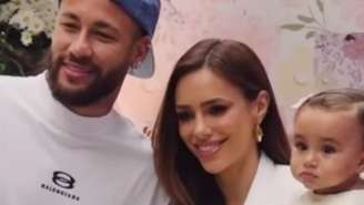 Neymar e Bruna Biancardi e filha Mel
