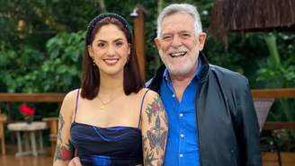 José de Abreu responde críticas ao casamento com mulher 52 anos mais jovem