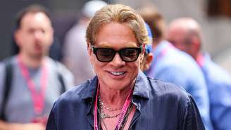 Axl Rose, vocalista do Guns N' Roses, em 2025
