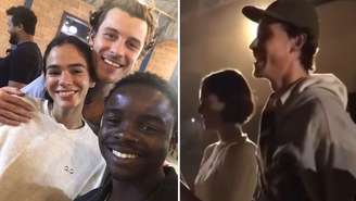 Bruna Marquezine e Shawn Mendes visitam aldeia em Angola após temporada no Brasil
