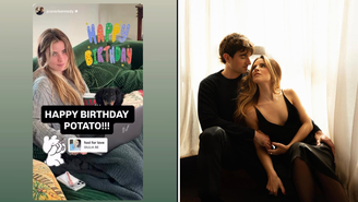 Giulia Be reposta homenagem do marido Conor Kennedy por seu aniversário.