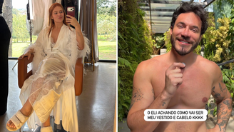 Viih Tube e Eliezer se preparam para segundo dia de comemorações do casamento do casal.
