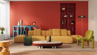 Quer uma sala mais colorida? Veja como combinar cores, escolher a paleta ideal e deixar o ambiente elegante, acolhedor e com personalidade