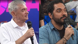 Serginho Groisman constrange ator ao fazer pergunta no Altas Horas