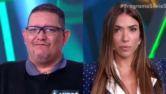 Patrícia Abravanel e participante do Show do Milhão (Reprodução/SBT)