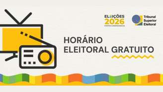 Horário gratuito no rádio e na TV relativo ao 1º turno será veiculado de 28 de agosto a 1º de outubro