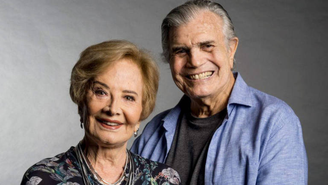 Glória Menezes e Tarcísio Meira construíram uma história de amor dentro e fora da televisão