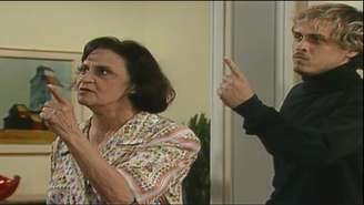 Na novela 'A Viagem' (1994), a atriz Laura Cardoso interpretou Dona Guiomar