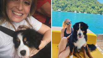 Angélica se emociona com a morte de cachorro da família: ‘Nosso grandão vai fazer muita falta’