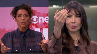 Aline Midlej e Amanda Klein foram prejudicadas por falhas ao vivo em telejornais