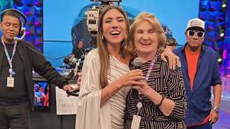 Apelidada de "Sarita" a irmã de Silvio é diretora-geral do SBT Rio (Imagem: Reprodução/SBT)