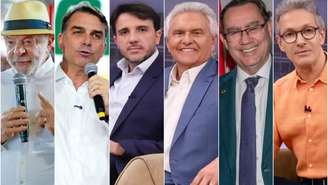 Lula, Flávio, Renan, Caiado, Cury e Zema
