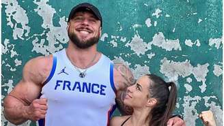 Marco Damaggio, personal trainer de 34 anos, e a esposa, Lana Corina, de 37 anos