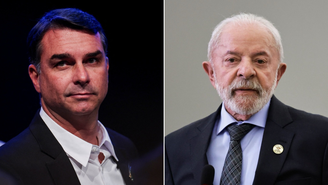 Flávio Bolsonaro e Lula devem participar apenas do último debate do primeiro turno, promovido pela Globo dias antes da eleição