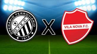Operário e Vila Nova se enfrentam pela Série B do Campeonato Brasileiro