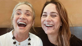Brigadas? Regina Duarte e Gabriela Duarte esclarecem rumores de briga e revelam como está a relação entre mãe e filha