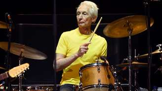 Charlie Watts, dos Rolling Stones, em 2016