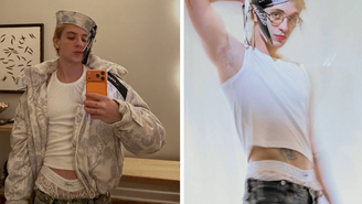 Juliano Floss usa cueca de renda, causa polêmica e rebate críticas sobre sua masculinidade