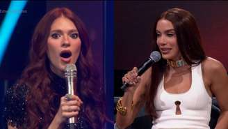 Ana Clara e Anitta no Estrelas da Casa (Reprodução/TV Globo)