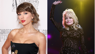 Taylor Swift e Dolly Parton (Fotos: Getty Images)
