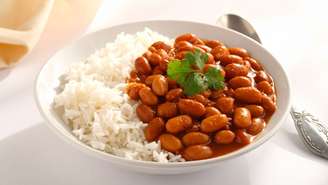 Arroz e feijão