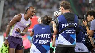 Alison dos Santos: recorde nos 400 m com barreiras (Divulgação/Diamond League)