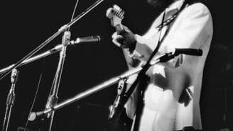 George Harrison, dos Beatles, em 1971, quando a banda já não existia mais