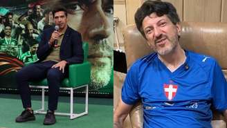 Após o Palmeiras vencer o Santos por 3 a 0, Abel Ferreira para prestar solidariedade ao influenciador, que enfrenta uma doença rara