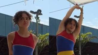 Mel Maia choca web ao exibir antes e depois de transformação física drástica: 'Próximo nível'