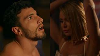 André (Henrique Barreira) e Dora (Mariana Ximenes) de Quem Ama Cuida (Reprodução/TV Globo)