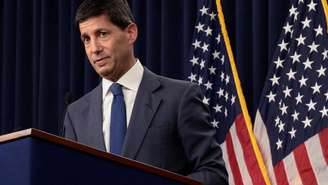 Foto de arquivo do presidente do Federal Reserve dos Estados Unidos, Kevin Warsh, em Washington, em 29 de julho de 2026.