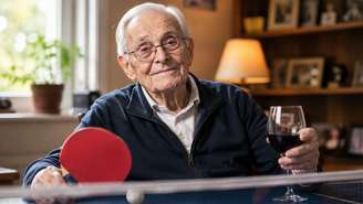 Ele chegou aos 100 anos e revela os 2 hábitos que acredita terem ajudado a viver tanto