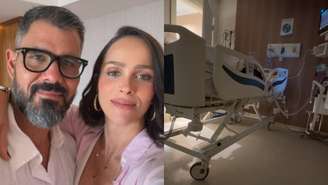Juliano Cazarré e a esposa, Letícia Cazarré (Reprodução/Instagram)
