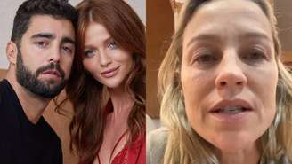 Cintia Dicker, Luana Piovani e Pedro Scooby