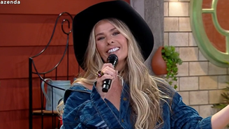 Galisteu e Carelli revelam spoilers inéditos de A Fazenda (Imagem: Reprodução / Record)