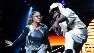 Black Eyed Peas ao vivo em 2024, com J. Rey Soul e Will.i.am na imagem