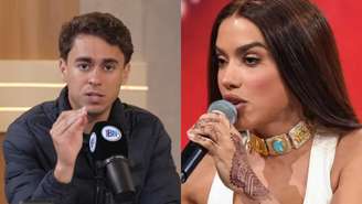 Nikolas Ferreira e Anitta (Reprodução/Youtube/TV Globo)