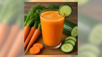 Suco de cenoura, pepino e limão elimina gordura no fígado? Entenda o que a bebida realmente faz no organismo e os cuidados necessários