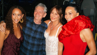 Taís Araújo, Serginho Groisman, Paolla Oliveira e Sabrina Sato 
