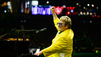 Elton John em apresentação no Rock in Rio