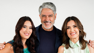 William Bonner foi entrevistado pela filha Beatriz Bonemer e por Fátima Bernardes