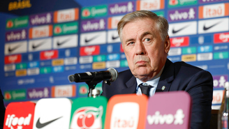 Carlo Ancelotti, treinador da Seleção Brasileira 